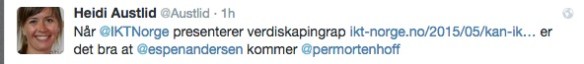 Austlid-tweet